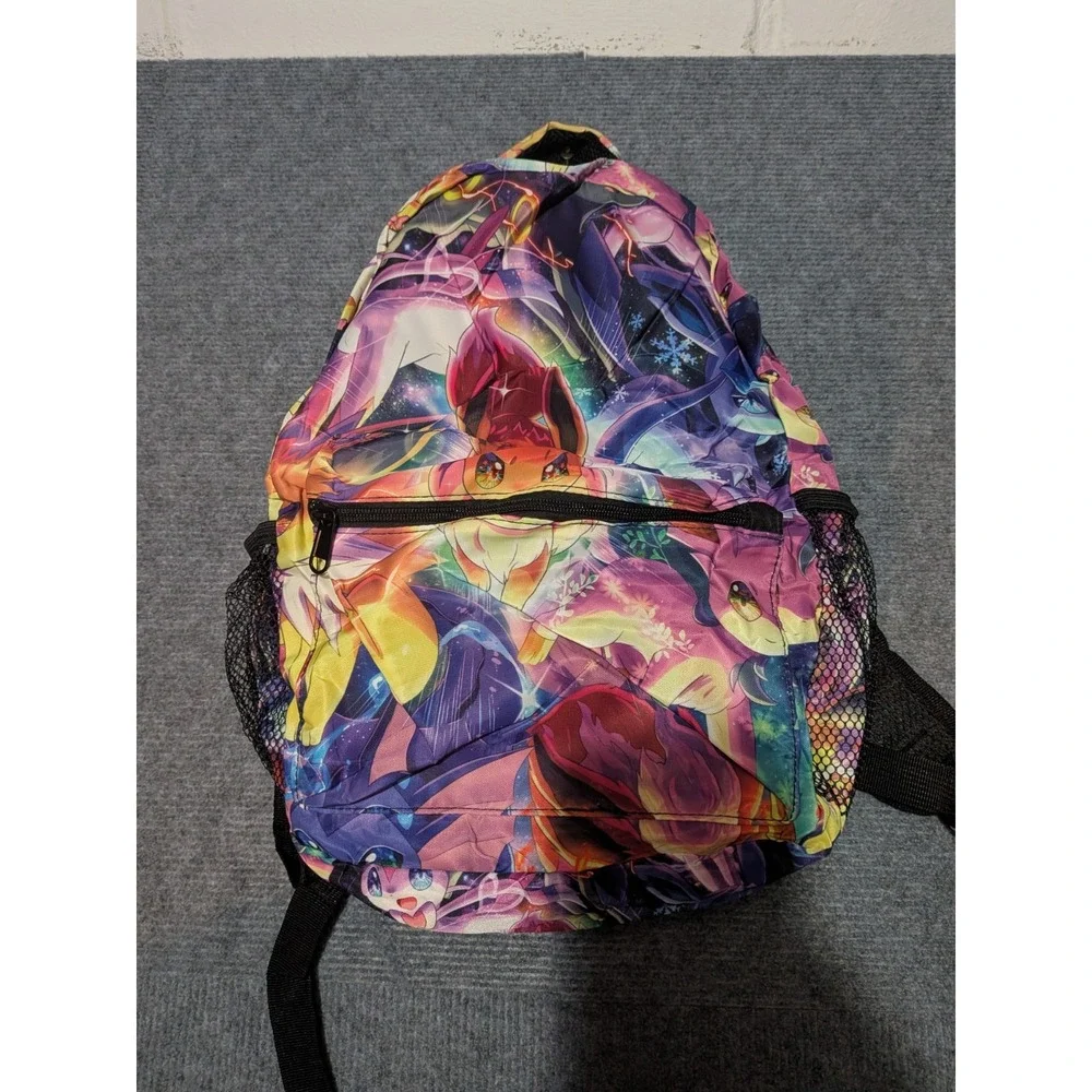 Pokemon Eevee Eeveelutions 3 Piece Set Backpack lunch Bag and Pencil Case Multi